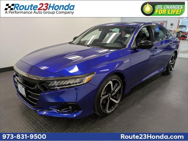 used 2022 Honda Accord Hybrid car, priced at $28,900
