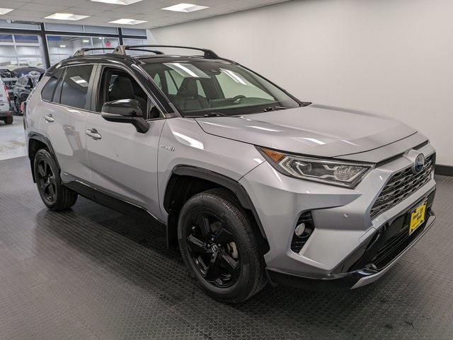 used 2019 Toyota RAV4 Hybrid car, priced at $33,900