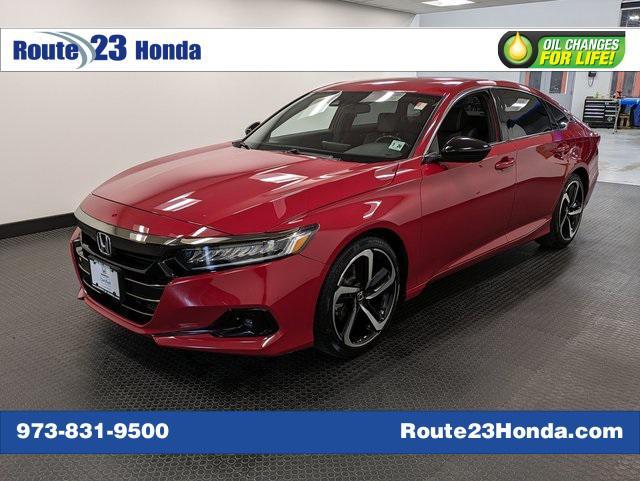 used 2021 Honda Accord car, priced at $23,352