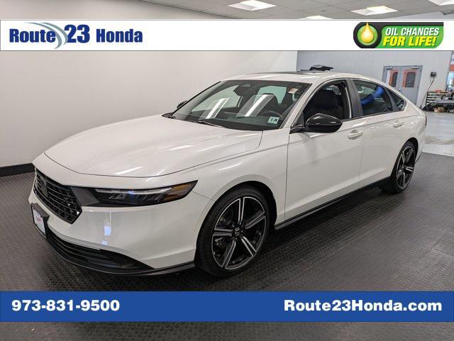 used 2023 Honda Accord Hybrid car, priced at $28,347