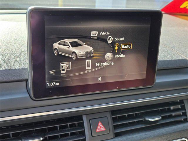 used 2018 Audi A4 car, priced at $16,900