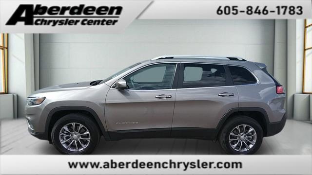 used 2021 Jeep Cherokee car, priced at $23,925