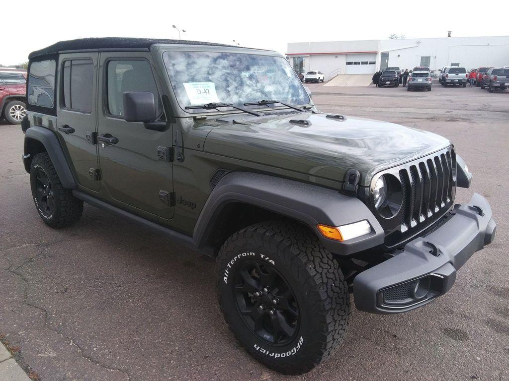 used 2021 Jeep Wrangler car, priced at $27,975