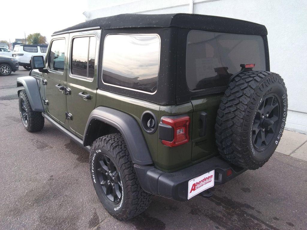 used 2021 Jeep Wrangler car, priced at $27,975