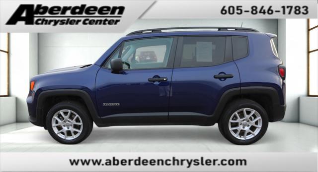 used 2021 Jeep Renegade car, priced at $14,999