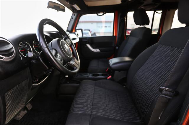 used 2011 Jeep Wrangler Unlimited car, priced at $14,999