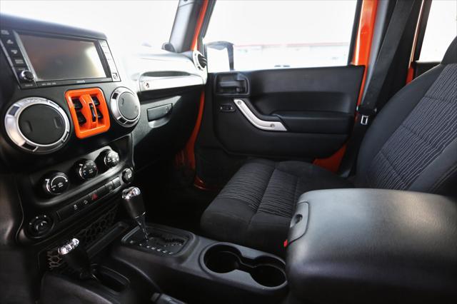 used 2011 Jeep Wrangler Unlimited car, priced at $14,999