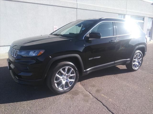 used 2022 Jeep Compass car, priced at $23,475