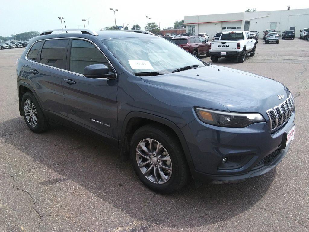 used 2021 Jeep Cherokee car, priced at $20,975