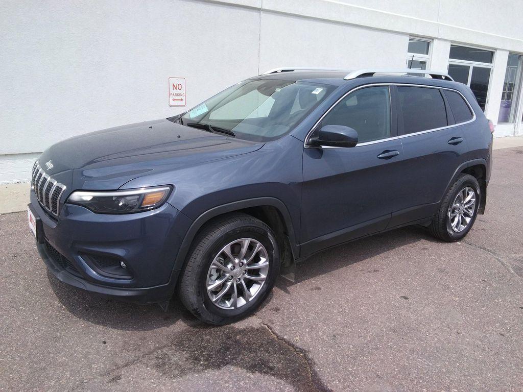 used 2021 Jeep Cherokee car, priced at $20,975