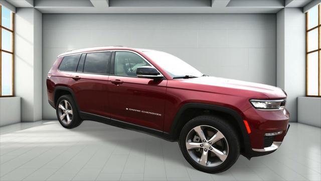 used 2021 Jeep Grand Cherokee L car, priced at $25,975