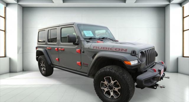 used 2021 Jeep Wrangler Unlimited car, priced at $38,975