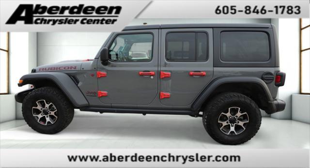 used 2021 Jeep Wrangler Unlimited car, priced at $38,975