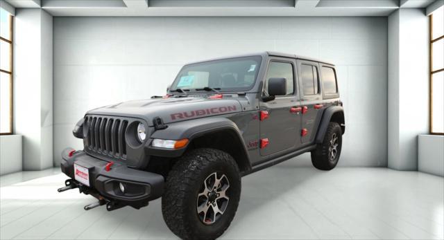 used 2021 Jeep Wrangler Unlimited car, priced at $38,975