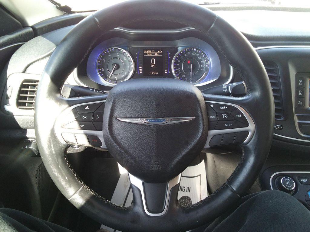 used 2015 Chrysler 200 car, priced at $8,999