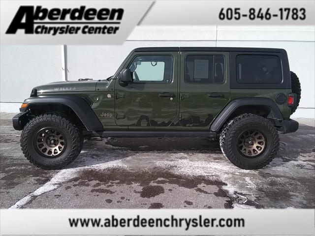 used 2021 Jeep Wrangler car, priced at $30,975