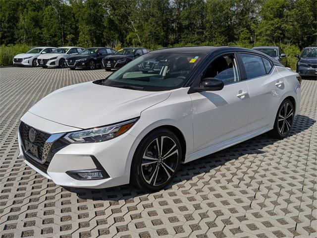 used 2021 Nissan Sentra car, priced at $18,000