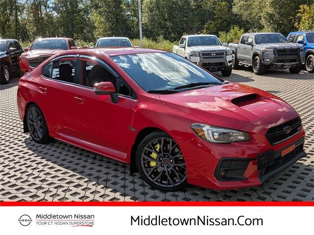 used 2018 Subaru WRX STI car, priced at $22,000