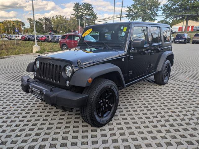 used 2017 Jeep Wrangler Unlimited car, priced at $16,900