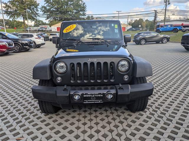 used 2017 Jeep Wrangler Unlimited car, priced at $16,900