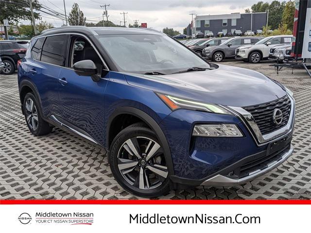 used 2021 Nissan Rogue car, priced at $25,000