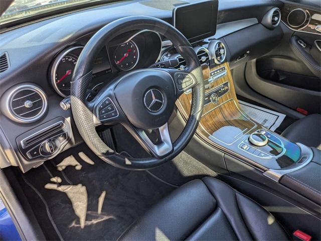 used 2018 Mercedes-Benz C-Class car, priced at $17,300