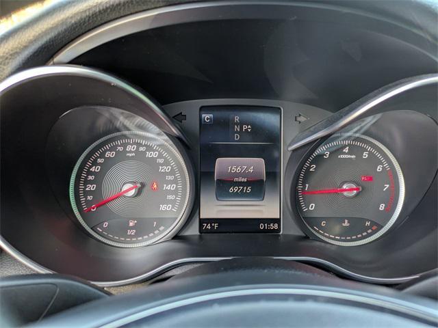 used 2018 Mercedes-Benz C-Class car, priced at $17,300