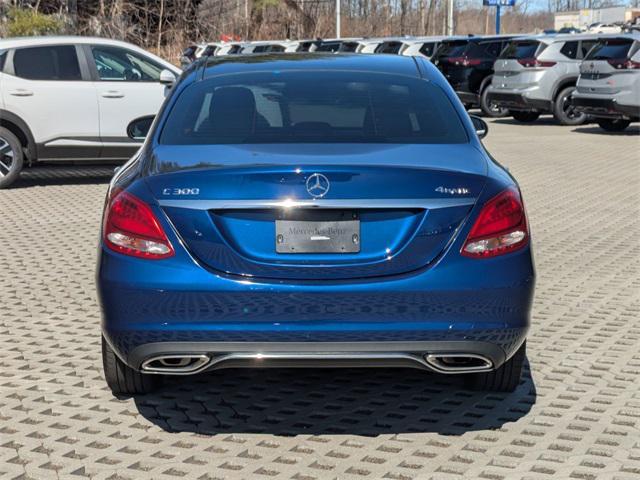used 2018 Mercedes-Benz C-Class car, priced at $17,300