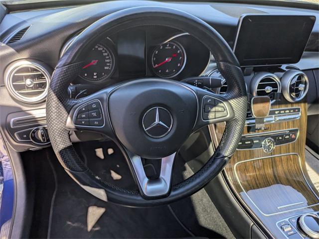 used 2018 Mercedes-Benz C-Class car, priced at $17,300