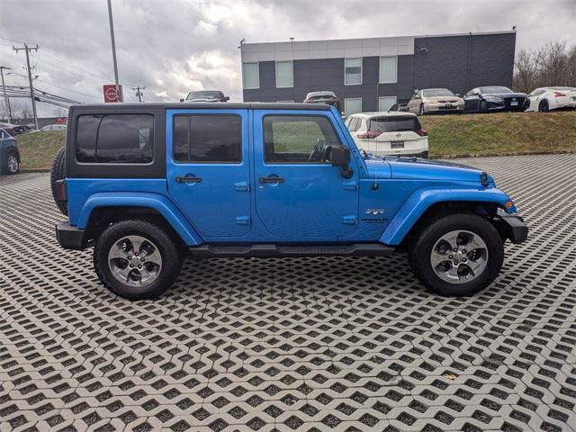 used 2016 Jeep Wrangler Unlimited car, priced at $18,000