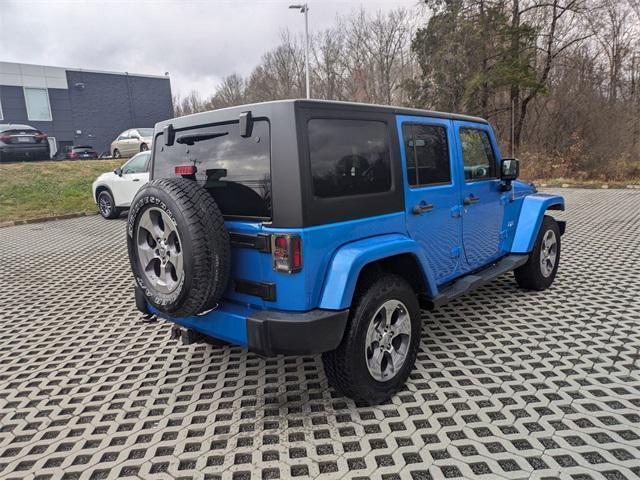 used 2016 Jeep Wrangler Unlimited car, priced at $18,000