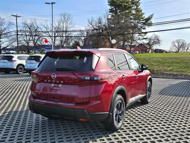 new 2025 Nissan Rogue car, priced at $37,100
