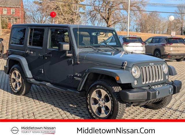 used 2017 Jeep Wrangler Unlimited car, priced at $23,400