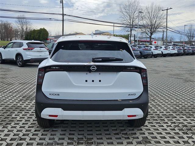 new 2025 Nissan Kicks car, priced at $27,180