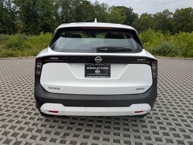 new 2025 Nissan Kicks car, priced at $25,180