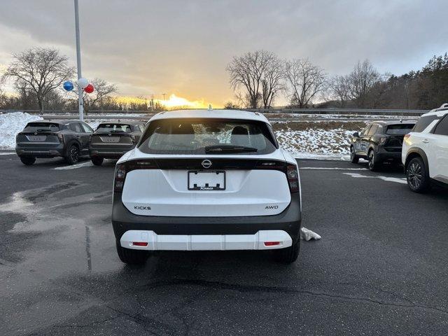 new 2025 Nissan Kicks car, priced at $24,910