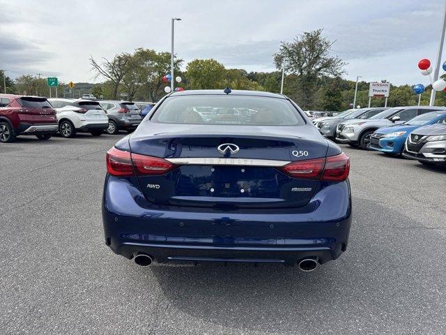 used 2021 INFINITI Q50 car, priced at $31,999