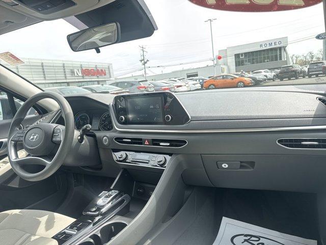 used 2021 Hyundai Sonata Hybrid car, priced at $22,987