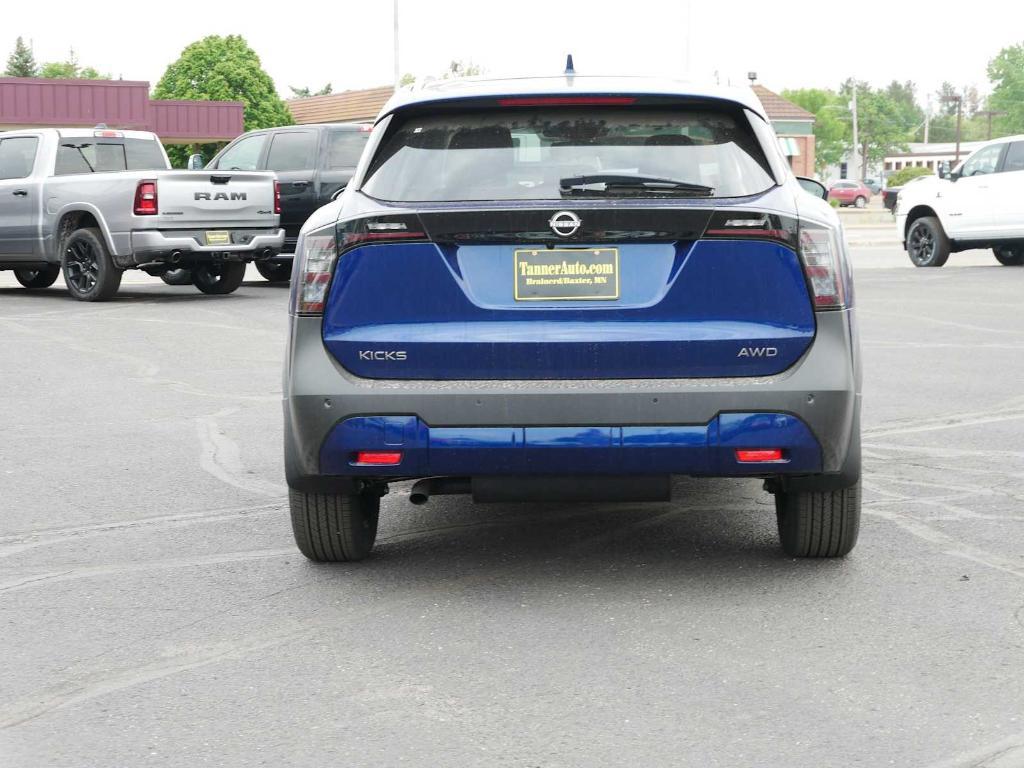 new 2025 Nissan Kicks car, priced at $28,066