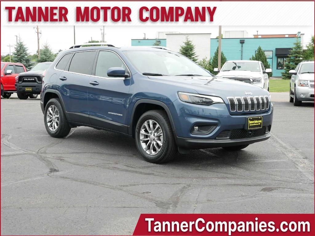 used 2021 Jeep Cherokee car, priced at $26,899