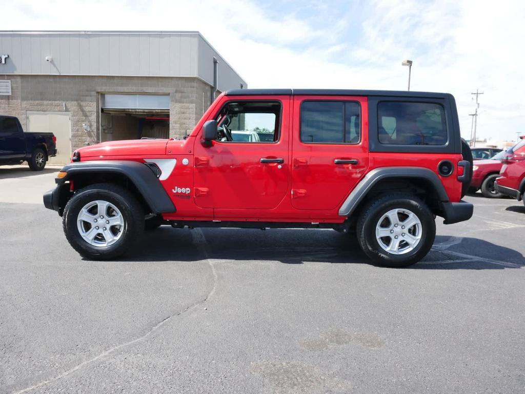 used 2021 Jeep Wrangler Unlimited car, priced at $30,894