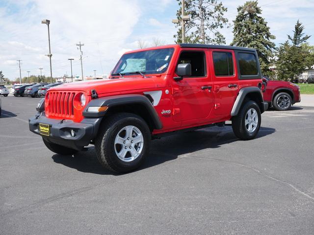 used 2021 Jeep Wrangler Unlimited car, priced at $30,894