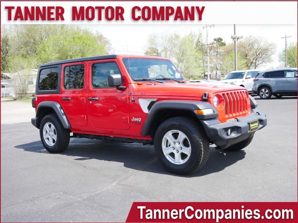 used 2021 Jeep Wrangler Unlimited car, priced at $30,894