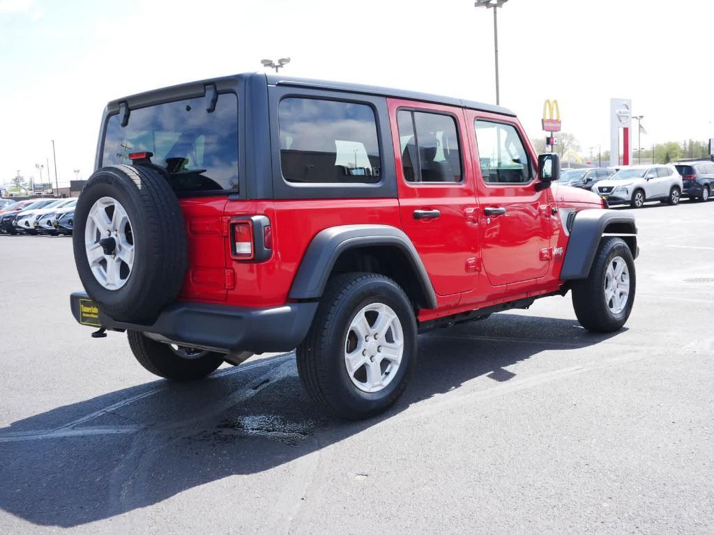 used 2021 Jeep Wrangler Unlimited car, priced at $30,894