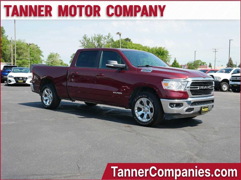 used 2021 Ram 1500 car, priced at $29,300