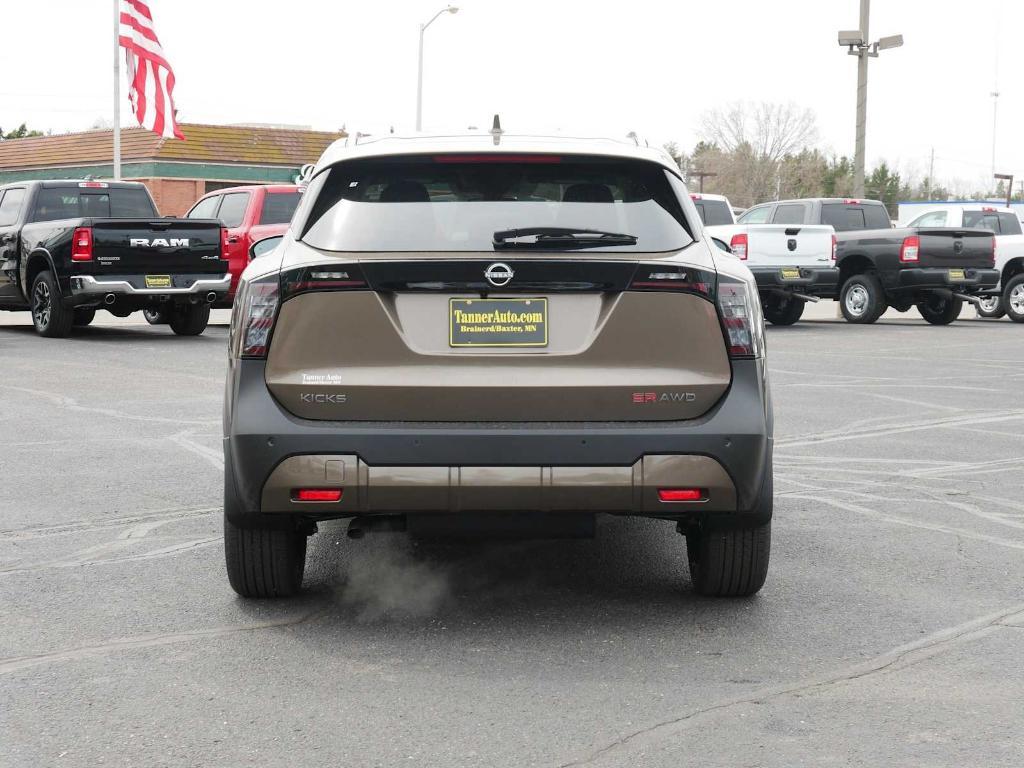 new 2025 Nissan Kicks car, priced at $30,602