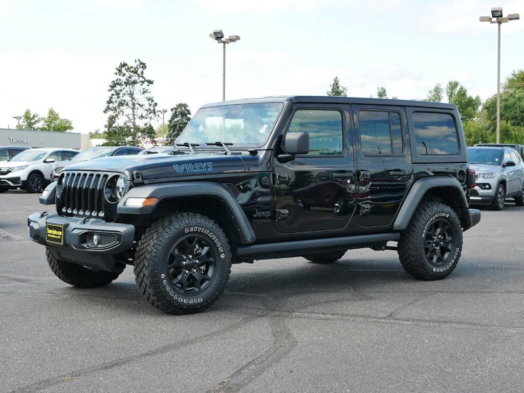 used 2021 Jeep Wrangler Unlimited car, priced at $25,400