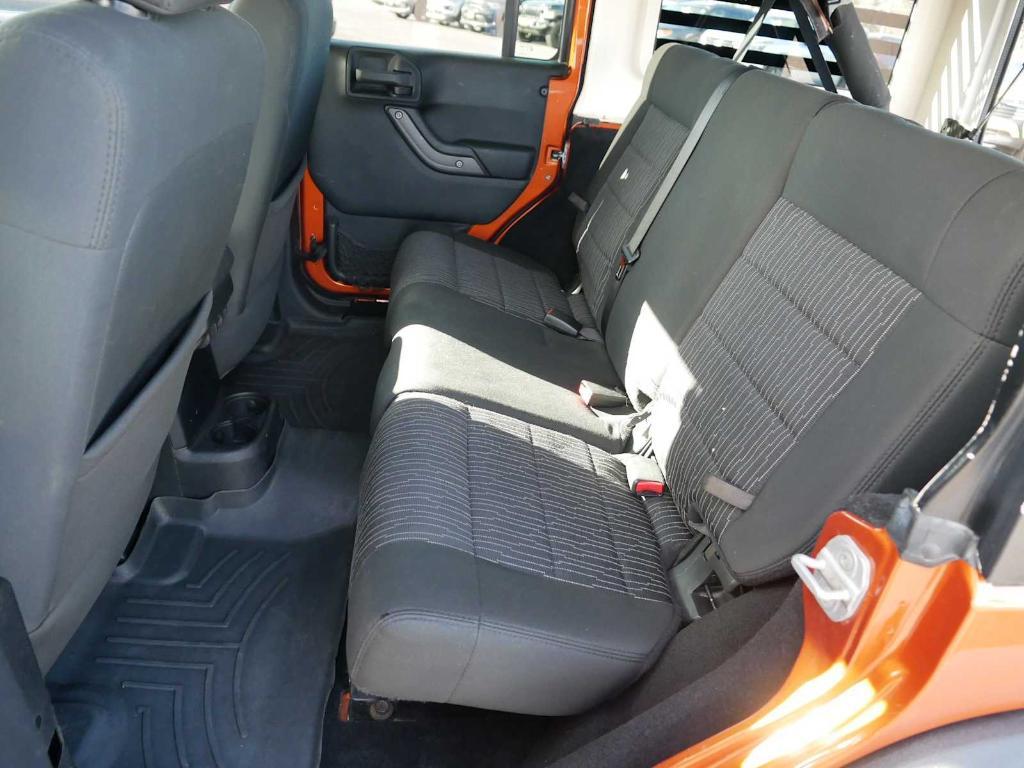 used 2011 Jeep Wrangler Unlimited car, priced at $13,444