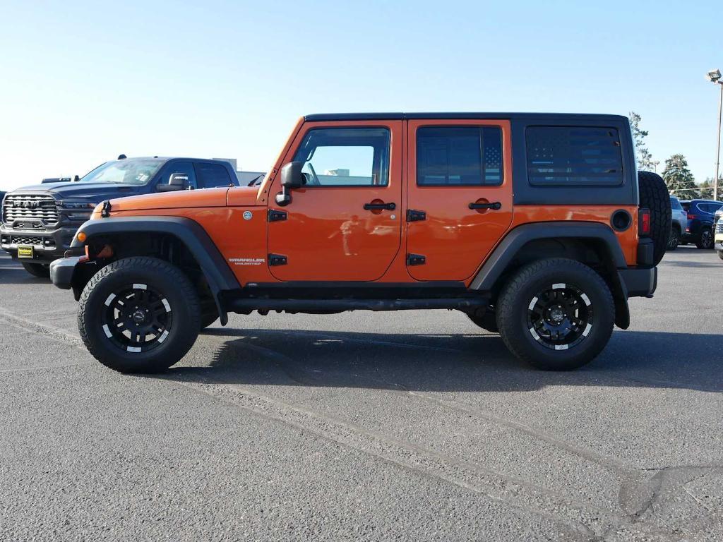 used 2011 Jeep Wrangler Unlimited car, priced at $13,444