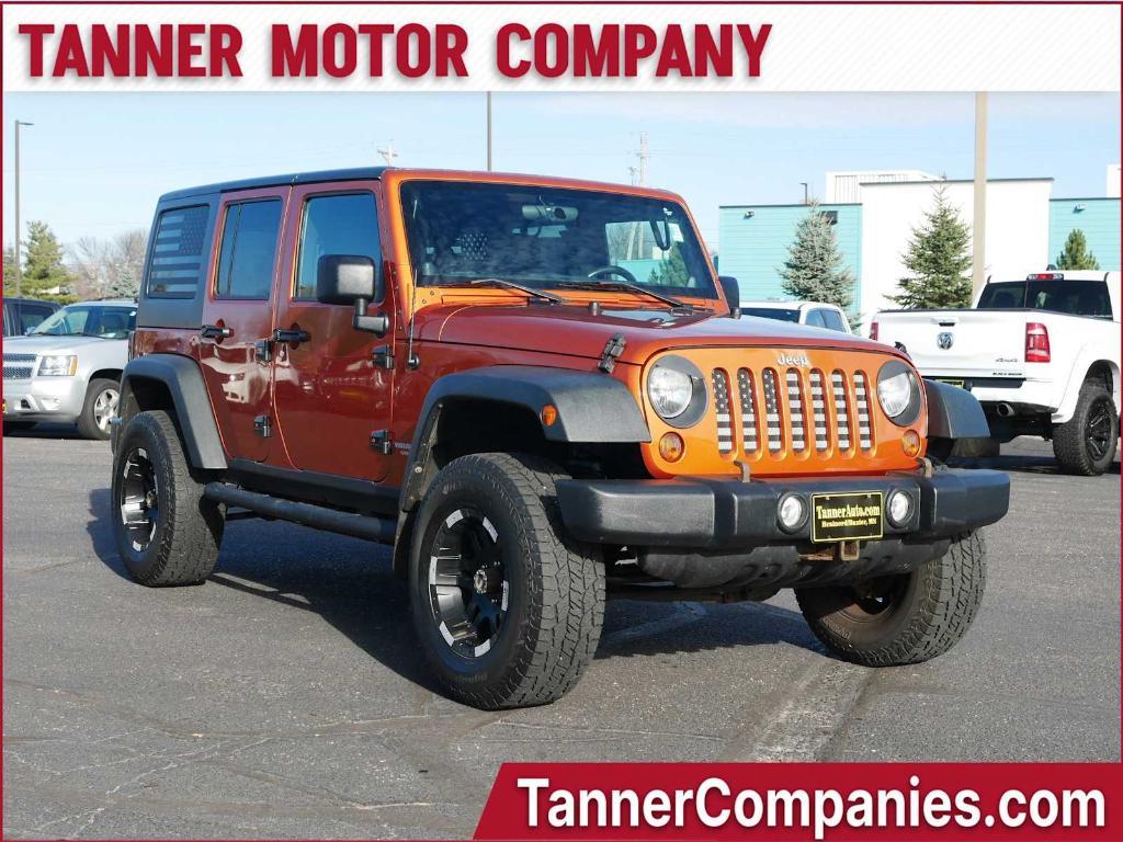 used 2011 Jeep Wrangler Unlimited car, priced at $13,444
